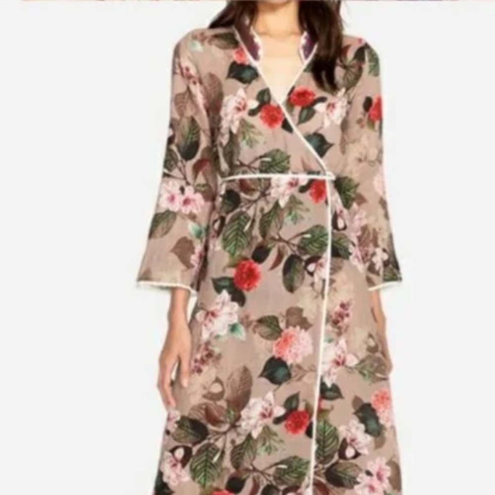 Johnny Was Nico Wrap Dress - L